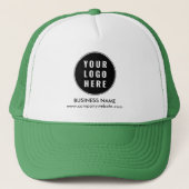 Uw bedrijf Logo Bedrijf Medewerker Promotie Trucker Pet (Voorkant)