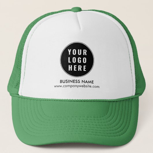 Uw bedrijf Logo Bedrijf Medewerker Promotie Trucker Pet (Voorkant)