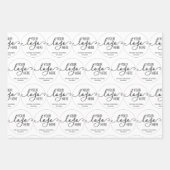 Uw bedrijf Logo Branding Marketing Inpakpapier Vel (Voorkant 2)