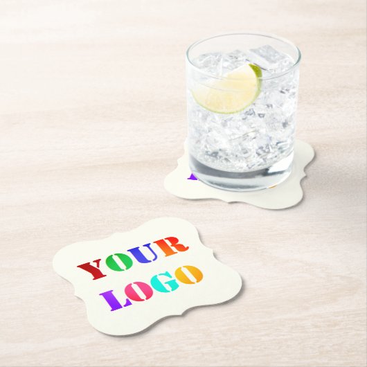 Uw Bedrijf Logo Business Promotie Papier Onderzett Kartonnen Onderzetters (Insitu)