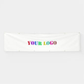 Uw bedrijf Logo Business Promotiebanner Spandoek (Horizontaal)