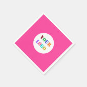 Uw bedrijf Logo Business servetten aangepaste kleu (Hoek)