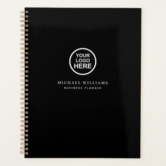 Uw bedrijf Logo Custom Business Planner (Voorkant)