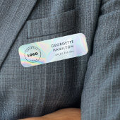 Uw bedrijf Logo Custom Corporate iriscent Naamplaatje