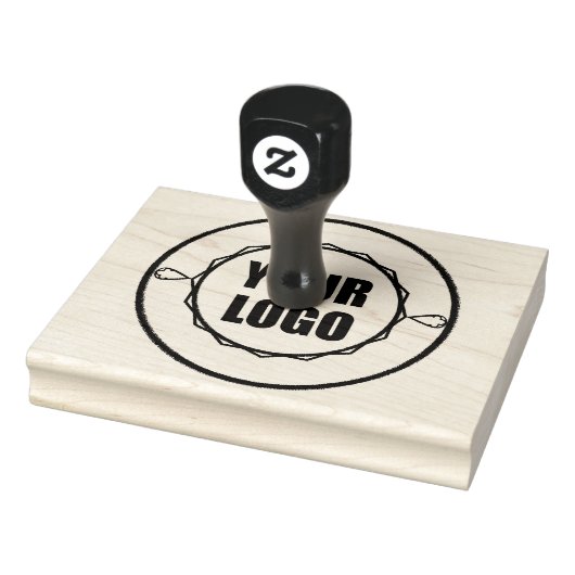 uw bedrijf logo custom Rubber Ink Stamp Rubberstempel (Stempel)