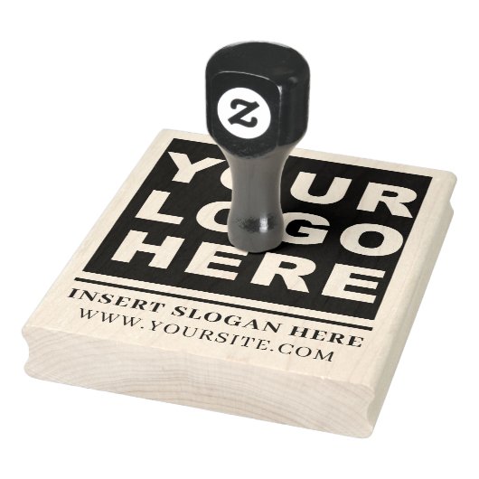 Uw bedrijf Logo Custom Rubber Stamp Rubberstempel (Stempel)