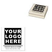 Uw bedrijf Logo Custom Rubber Stamp Rubberstempel (Gestempeld)