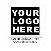 Uw bedrijf Logo Custom Rubber Stamp Rubberstempel (Afrduk)