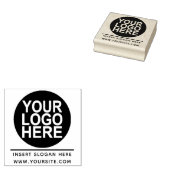 Uw bedrijf Logo Custom Rubberstempel (Gestempeld)