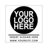 Uw bedrijf Logo Custom Rubberstempel (Afrduk)