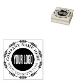 Uw bedrijf Logo Custom Rubberstempel (Gestempeld)