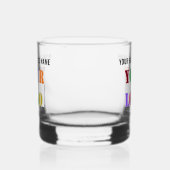 Uw Bedrijf Logo en Aangepaste Tekst Business Whisky Glas (Rechts)