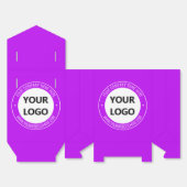 Uw bedrijf Logo en aangepaste tekst voorkeur dozen Bedankdoosjes (Ongevouwen)