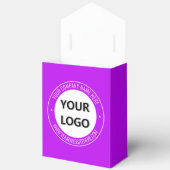 Uw bedrijf Logo en aangepaste tekst voorkeur dozen Bedankdoosjes (Open)