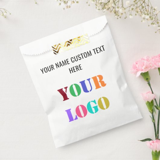 Uw bedrijf Logo en aangepaste tekst voorkeur tasse Bedankzakje (Gezegeld)