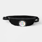 Uw Bedrijf Logo Fanny Pack Aangepaste Tekst en Kle Heuptasje (Voorkant)