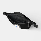 Uw Bedrijf Logo Fanny Pack Aangepaste Tekst en Kle Heuptasje (Open)