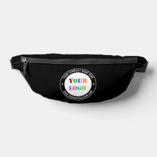 Uw Bedrijf Logo Fanny Pack Aangepaste Tekst en Kle Heuptasje