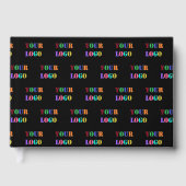 Uw Bedrijf Logo Gastboek Sjabloon Aangepaste Kleur Gastenboek (Voorkant)