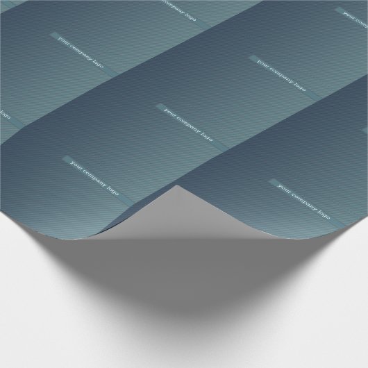 UW BEDRIJF LOGO, gepersonaliseerd Cadeaupapier (Hoek)