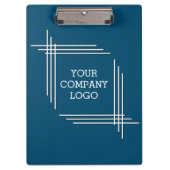 UW BEDRIJF LOGO, gepersonaliseerd Klembord (Voorkant)