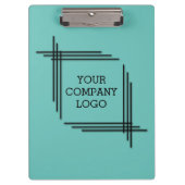 UW BEDRIJF LOGO, gepersonaliseerd Klembord (Voorkant)