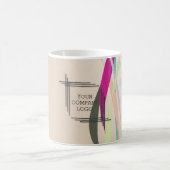 UW BEDRIJF LOGO, gepersonaliseerd Koffiemok (Center)