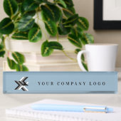 UW BEDRIJF LOGO, gepersonaliseerd Naambordje