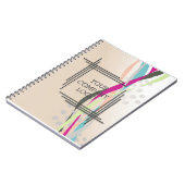 UW BEDRIJF LOGO, gepersonaliseerd Notitieboek (Linkerzijde)