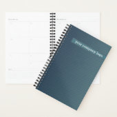 UW BEDRIJF LOGO, gepersonaliseerd Planner (Display)