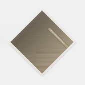 UW BEDRIJF LOGO, gepersonaliseerd Servet (Hoek)