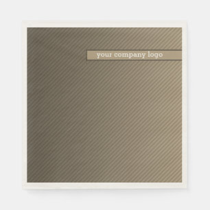 UW BEDRIJF LOGO, gepersonaliseerd Servet