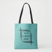 UW BEDRIJF LOGO, gepersonaliseerd, voeg jouw tekst Tote Bag (Voorkant)