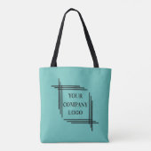 UW BEDRIJF LOGO, gepersonaliseerd, voeg jouw tekst Tote Bag (Achterkant)