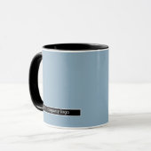 UW BEDRIJF LOGO, gepersonaliseerde koffie Mok (Voorkant links)