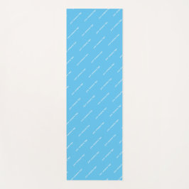 uw bedrijf logo gepersonaliseerde yoga mat