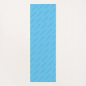 uw bedrijf logo gepersonaliseerde yoga mat (Achterkant)