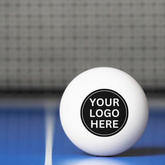 Uw bedrijf Logo Here L Professional Branded Pingpongbal (Net)