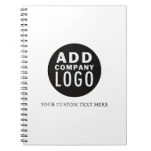 Uw bedrijf logo hier | Zakelijk Notitieboek (Voorkant)