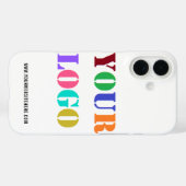 Uw bedrijf Logo iPhone Case Voorbeeld aangepaste t (Achterkant (horizontaal))