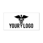 Uw bedrijf Logo Medisch Centrum Rubberstempel (Afrduk)