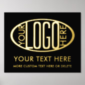 Uw bedrijf Logo Modern Bedrijf Promotionele Folie Afdrukken (Voorkant)