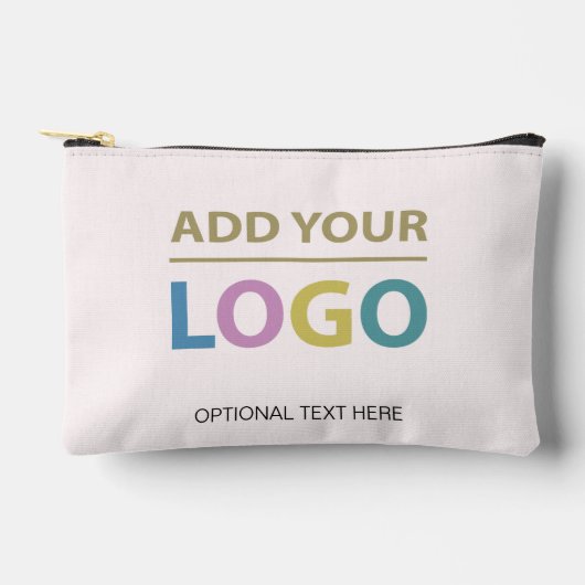 Uw bedrijf Logo Modern Blush Pink Etui (Voorkant)