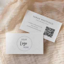 Uw bedrijf Logo QR-code | Visitekaartje