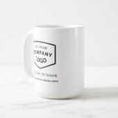 Uw bedrijf Logo Swag Custom Koffiemok (Voorkant links)