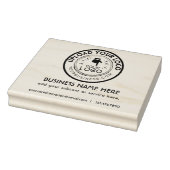 Uw bedrijf Logo Verpakking en Branding Rubberstempel (Stempel)