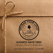 Uw bedrijf Logo Verpakking en Branding Rubberstempel