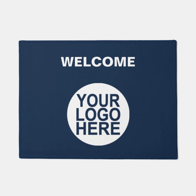 Uw bedrijf Logo Welkom Deurmat (Voorkant)