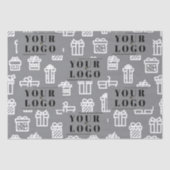 Uw bedrijf met kerstcadeautjes voor kerstcadeaus tissuepapier (Voorkant)