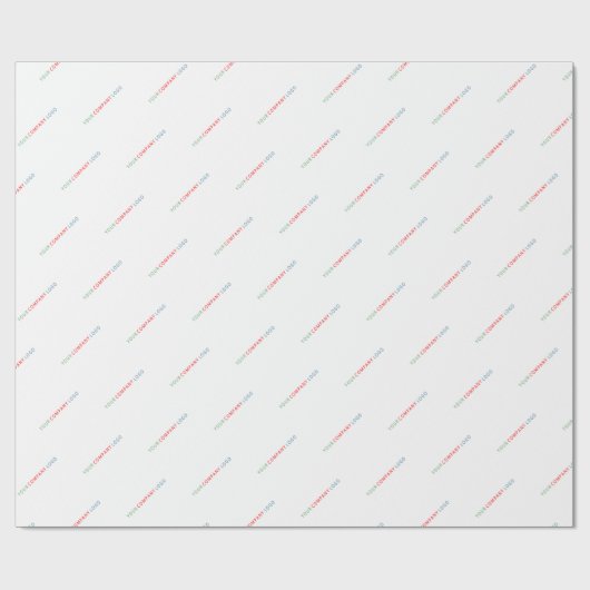 uw bedrijf op maat gesneden  cadeaupapier (Vlak)